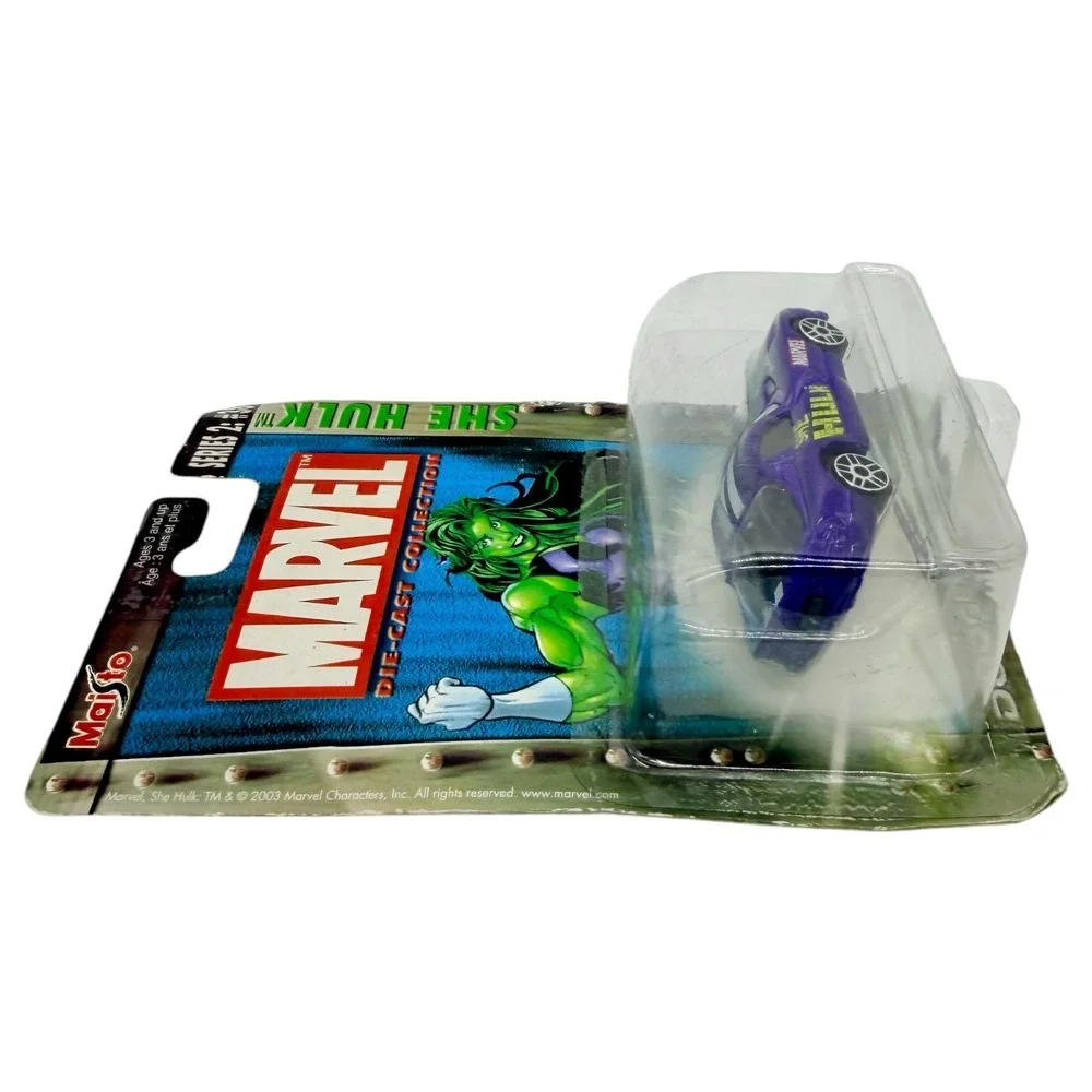 Maisto Marvel‎ Series 2 #38 She-Hulk Dodge Viper GTS Die-Cast Car New